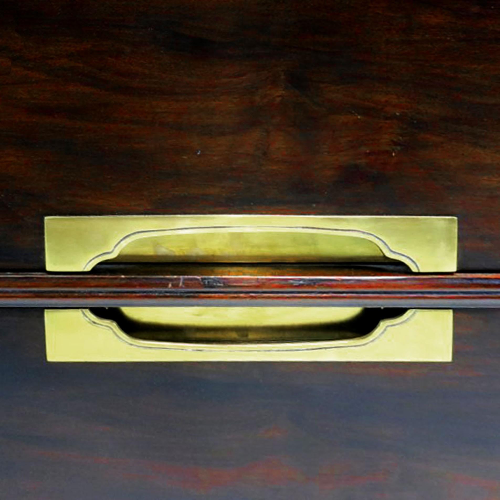 Brass Widdicomb Mid-Century Modern Cabinet  For Sale