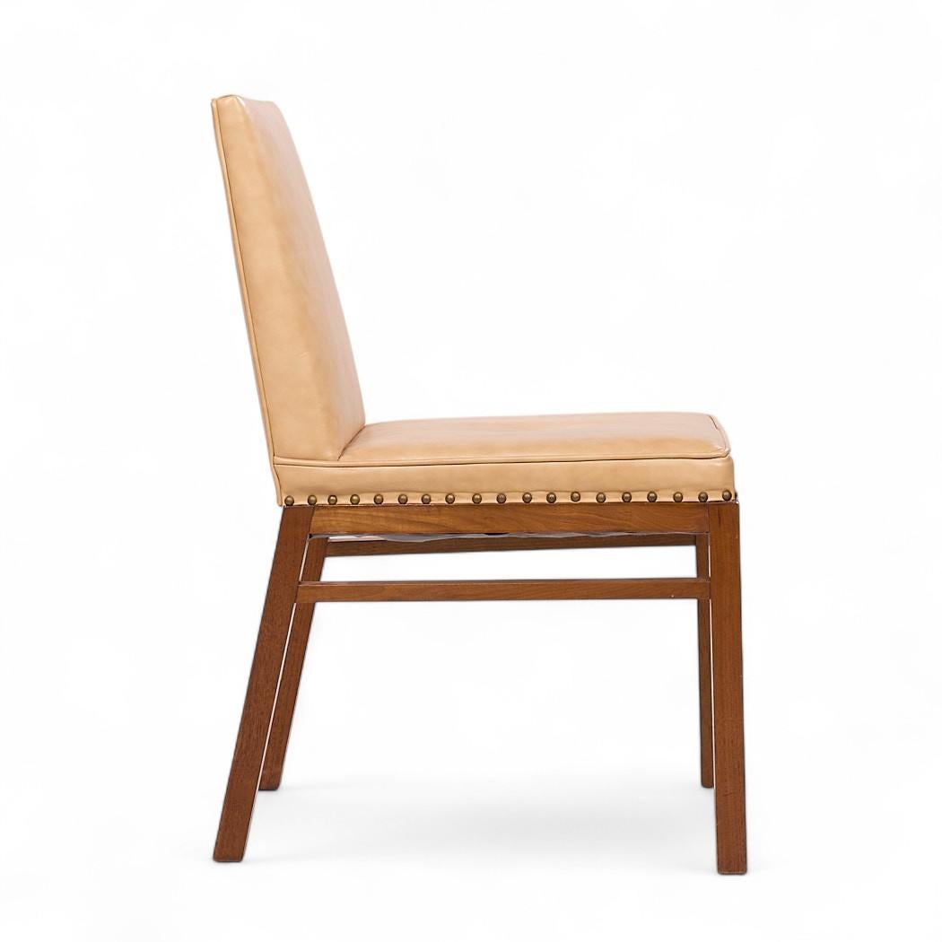 American Widdicomb Mid Century Walnut Dining Chairs - Set of 6 For Sale