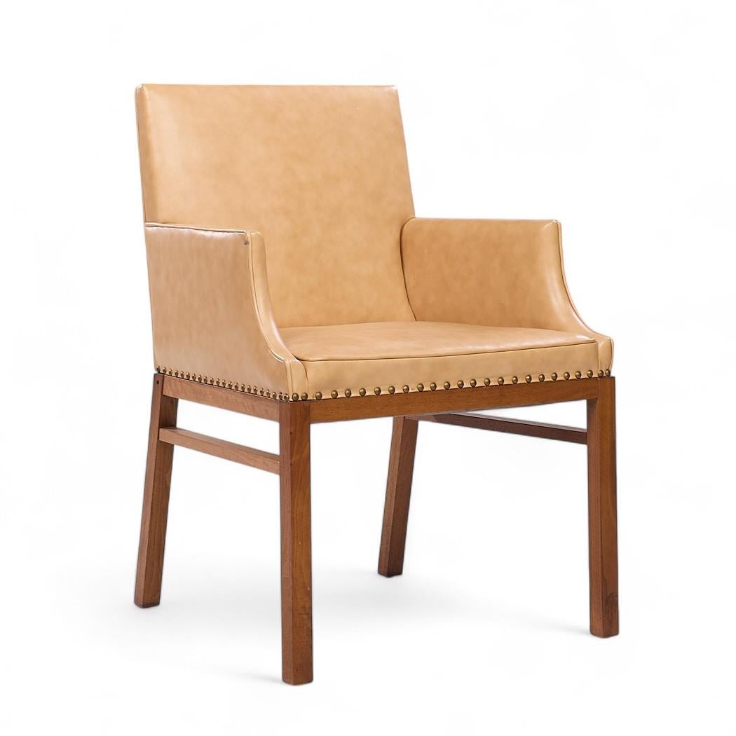 Widdicomb Mid Century Walnut Dining Chairs - Set of 6 For Sale 2
