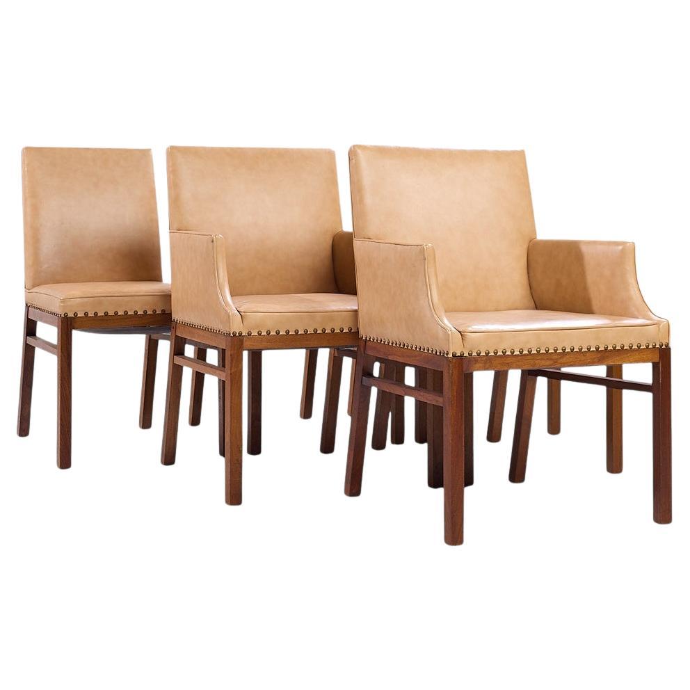 Widdicomb Mid Century Walnut Dining Chairs - Set of 6 For Sale