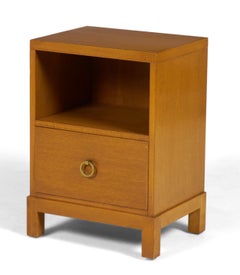 Widdicomb Modern American Mid-Century Walnut Single Drawer Nightstand