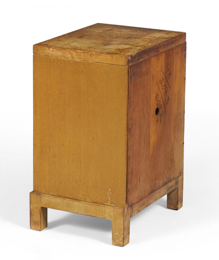 Modern American MidCentury Walnut Single Drawer Nightstand