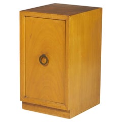 Widdicomb Modern Blond Maple Tall Single-Door Cabinet / Nightstand