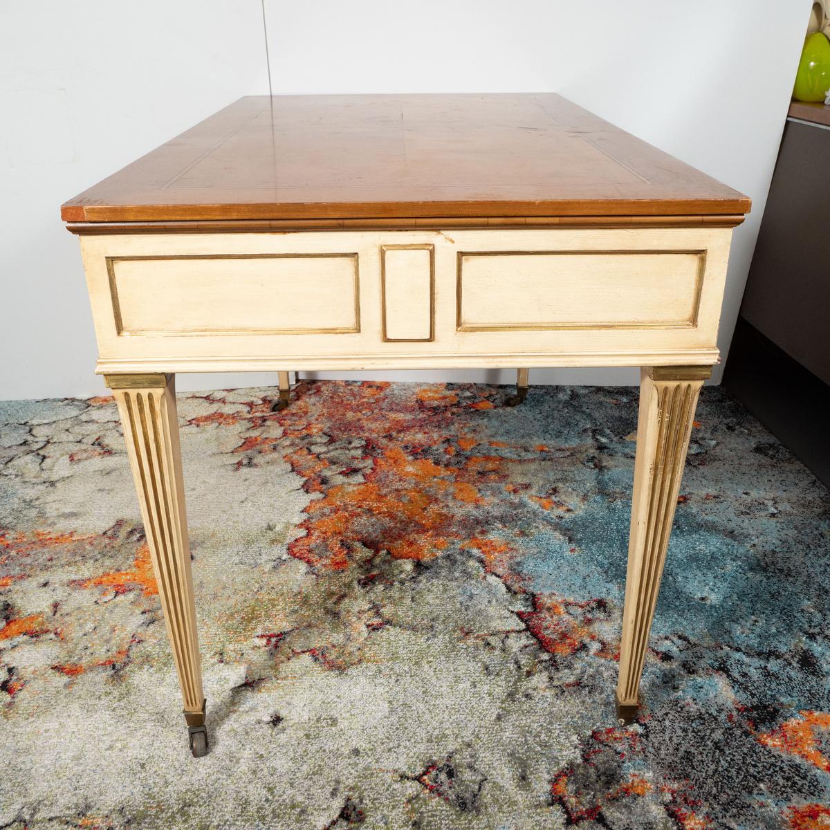 Widdicomb Painted and Gilt Wood Desk For Sale 11