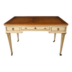 Widdicomb Painted and Gilt Wood Desk