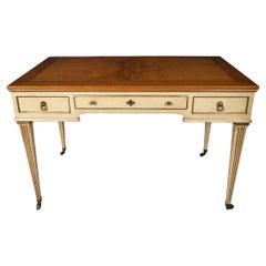 Widdicomb Painted and Gilt Wood Desk
