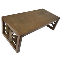 Widdicomb Palm Frond Coffee Table Mid Century