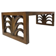 Widdicomb Palm Frond Coffee Table Mid Century