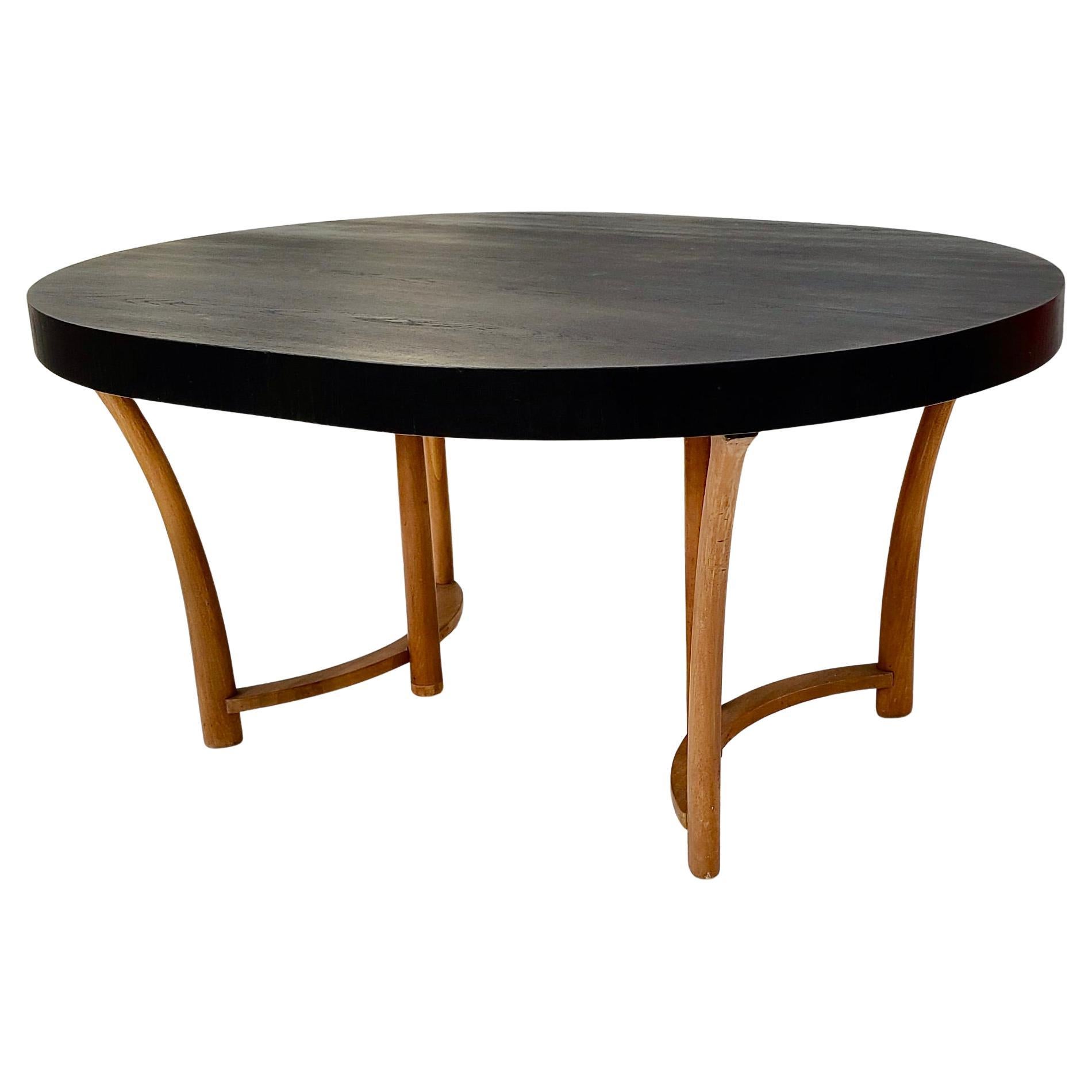 Table de salle à manger Widdicomb à pieds de sabre Robsjohn-Gibbings en vente 5