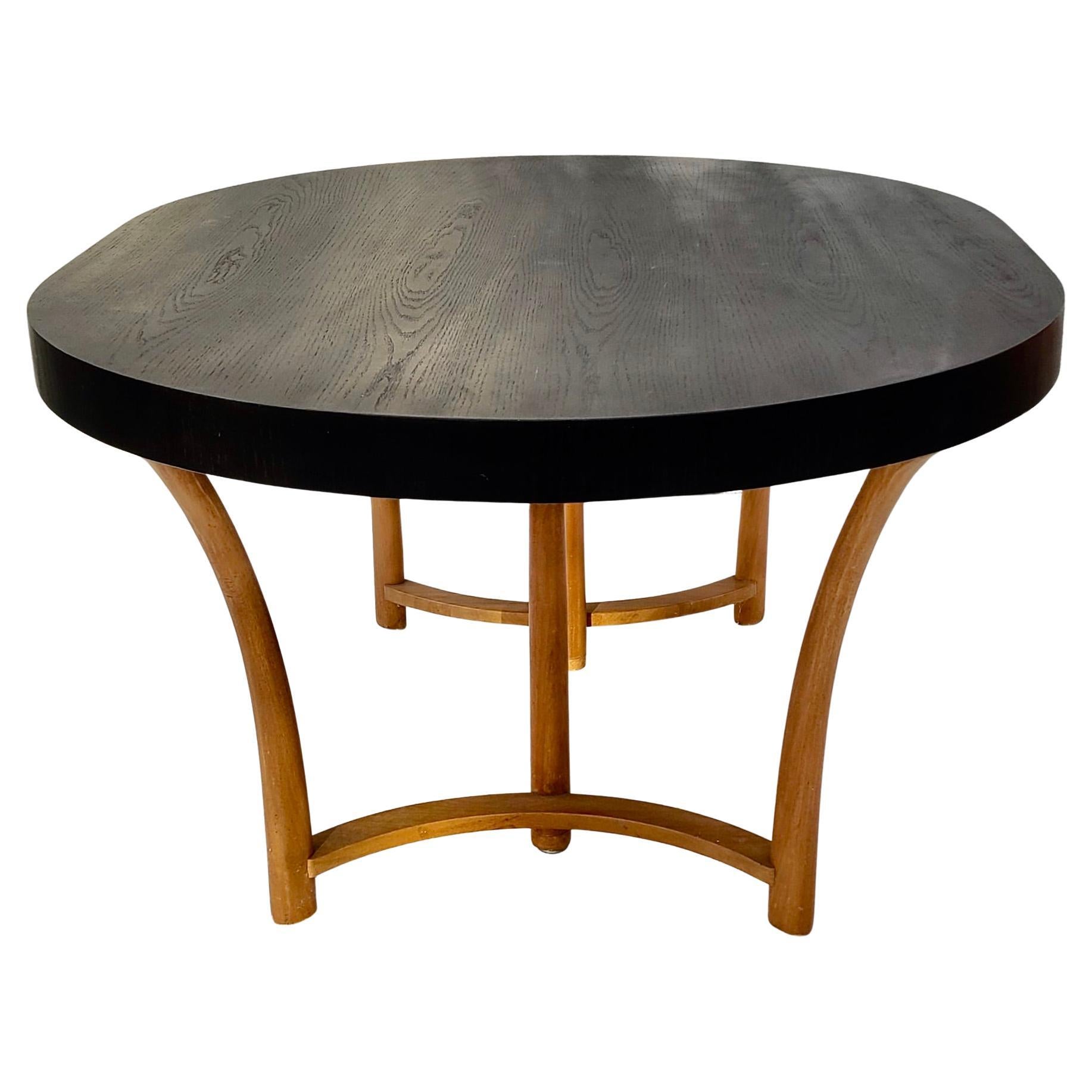 Table de salle à manger Widdicomb à pieds de sabre Robsjohn-Gibbings en vente 3