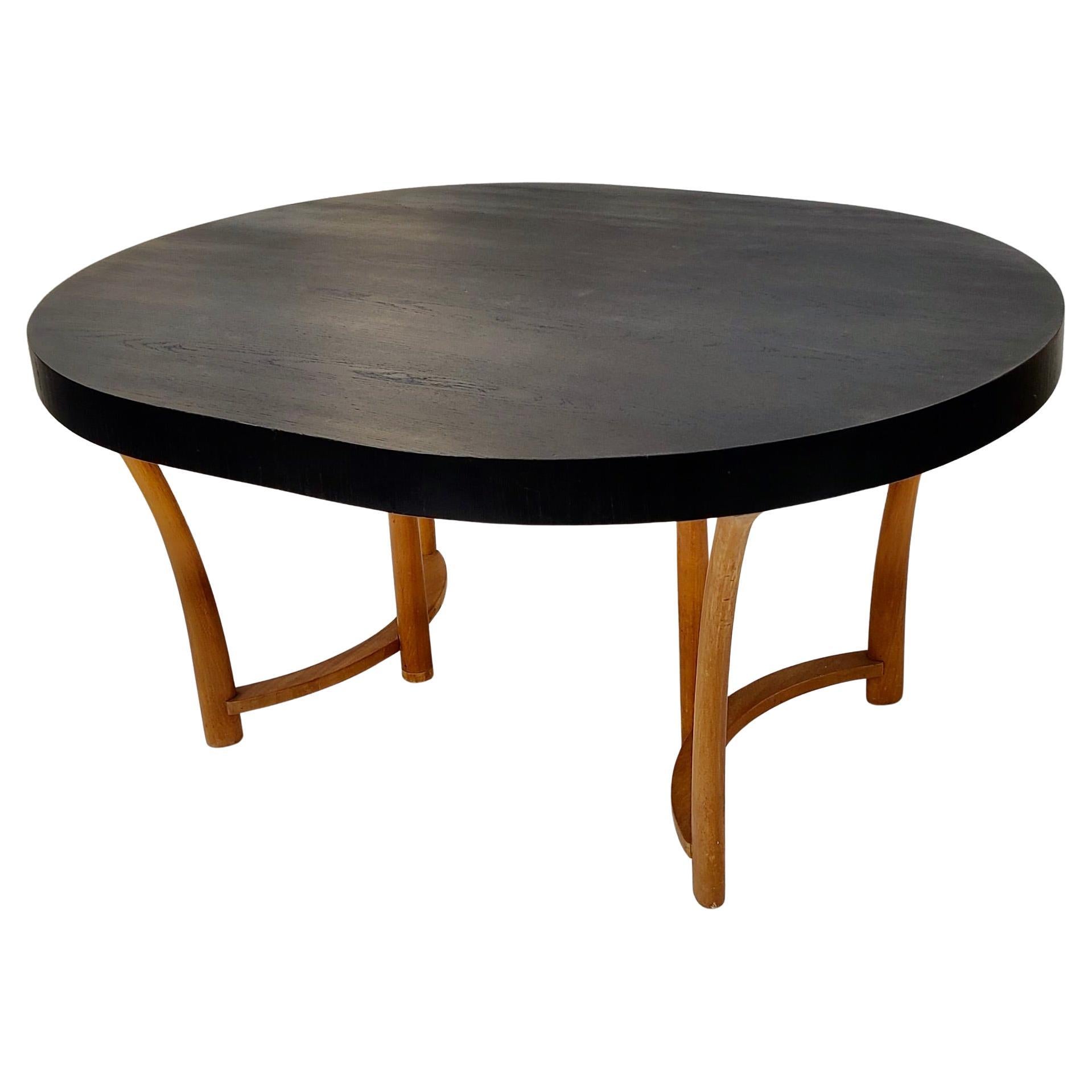 Table de salle à manger Widdicomb à pieds de sabre Robsjohn-Gibbings en vente 4