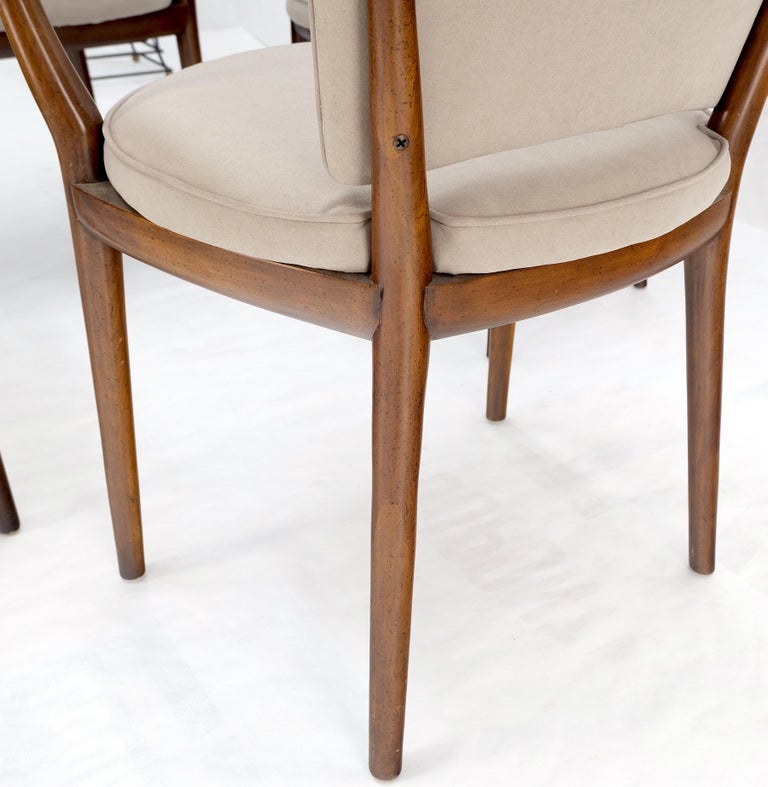 Solid Walnut New Alcantera Upholstery Dining Game Table