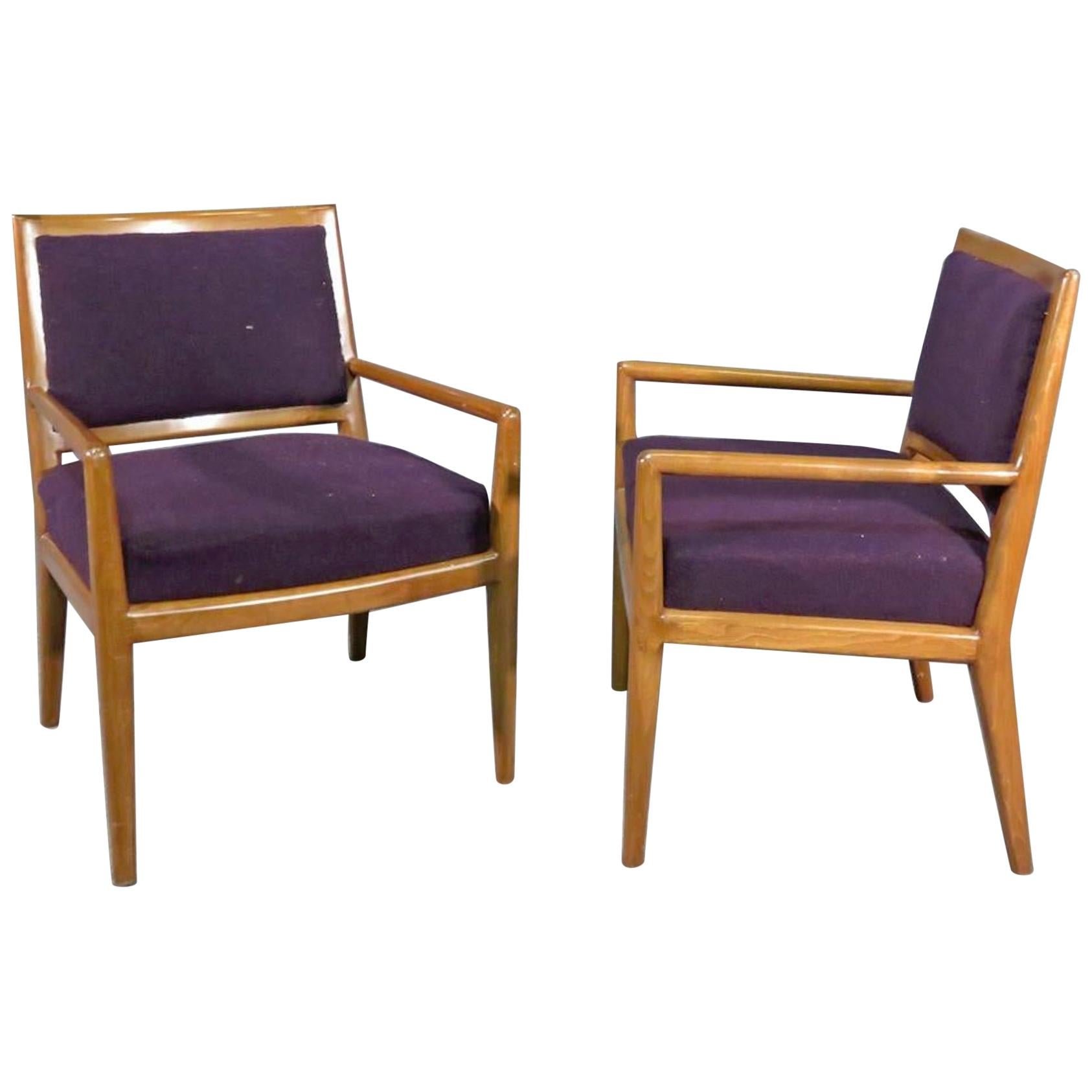 Widdicomb Style Armchairs For Sale