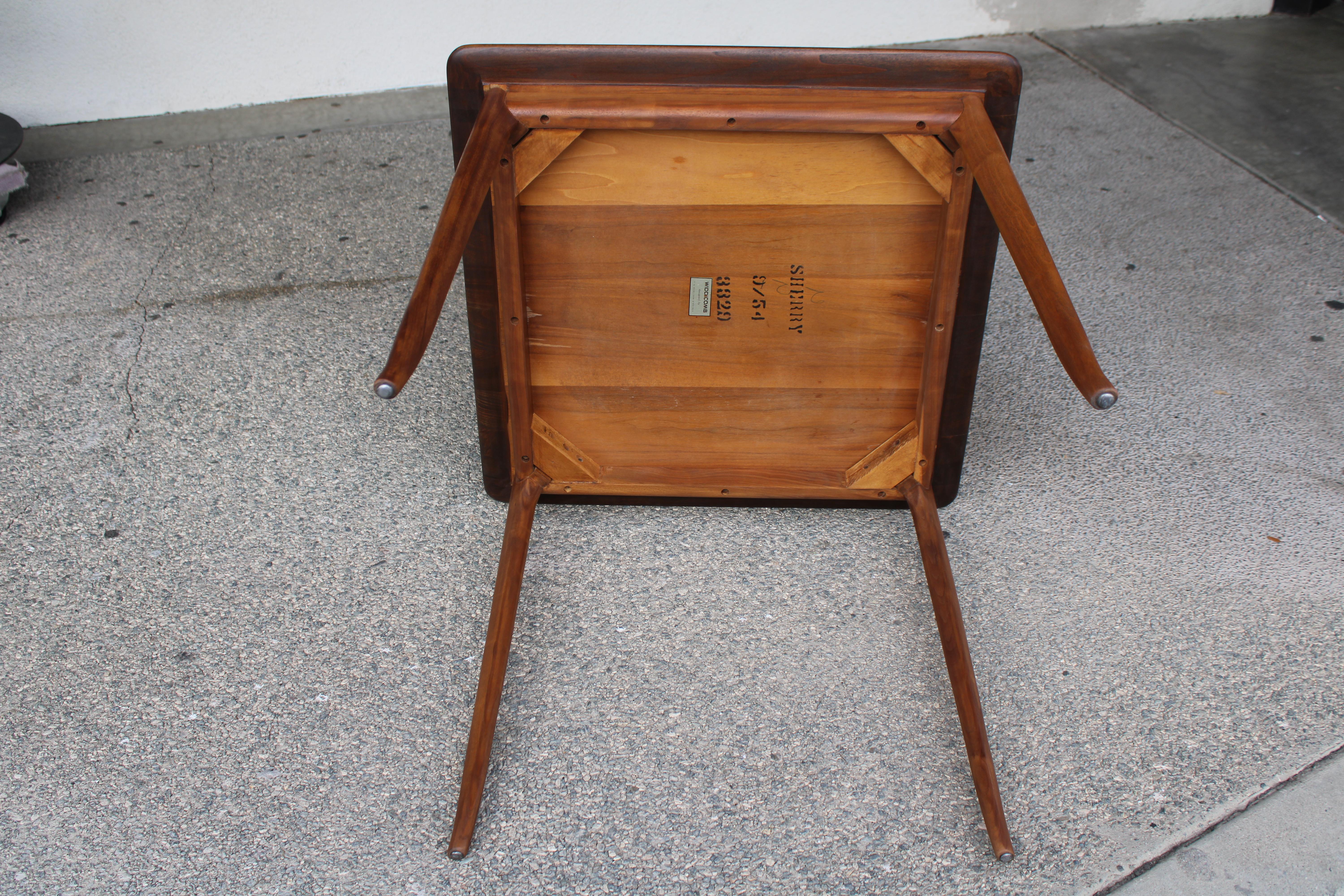 Mid-20th Century Widdicomb Table Designed by T.H. Robsjohn - Gibbings For Sale
