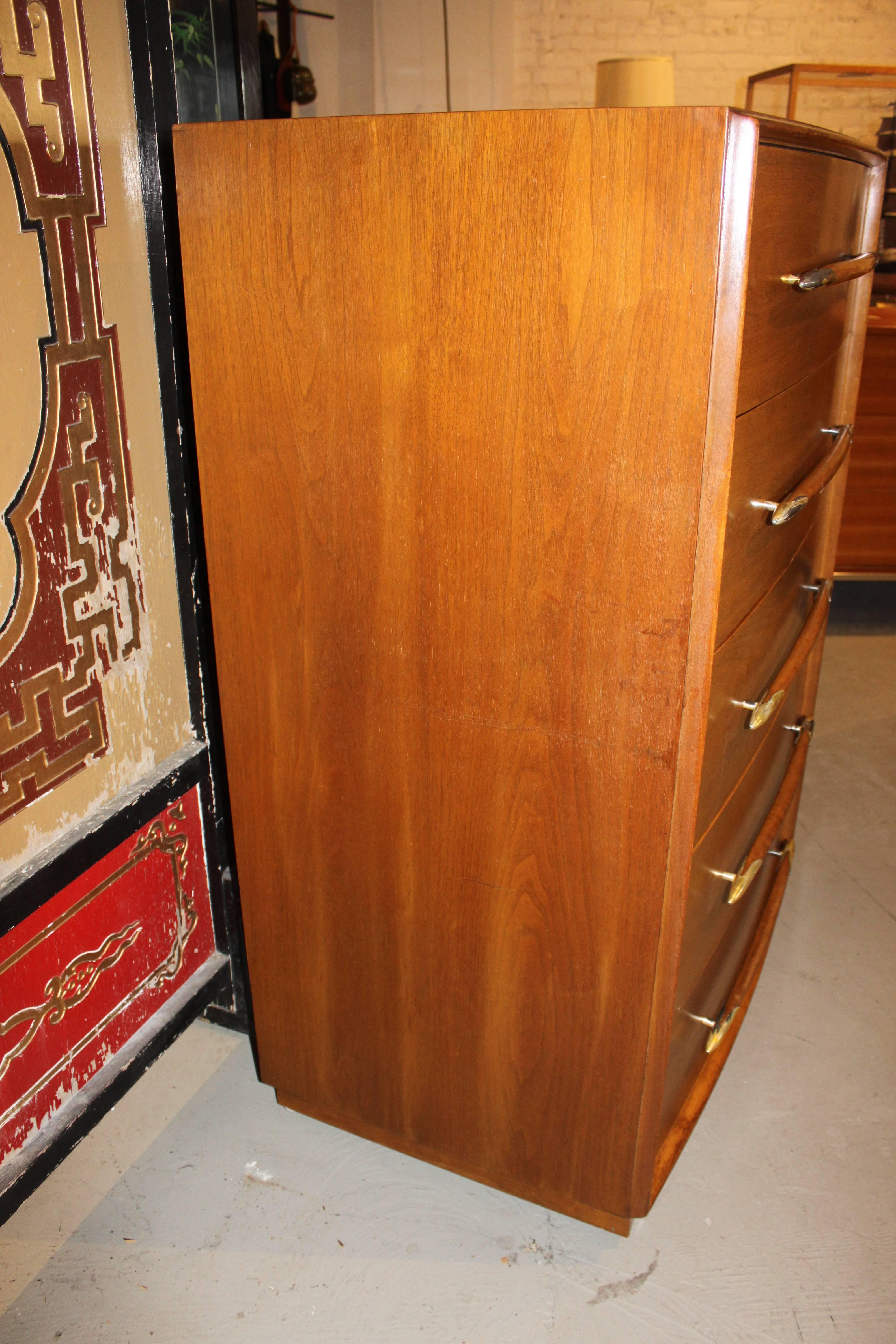 Mid-Century Modern Widdicomb Tall Dresser by Robsjohn-Gibbings