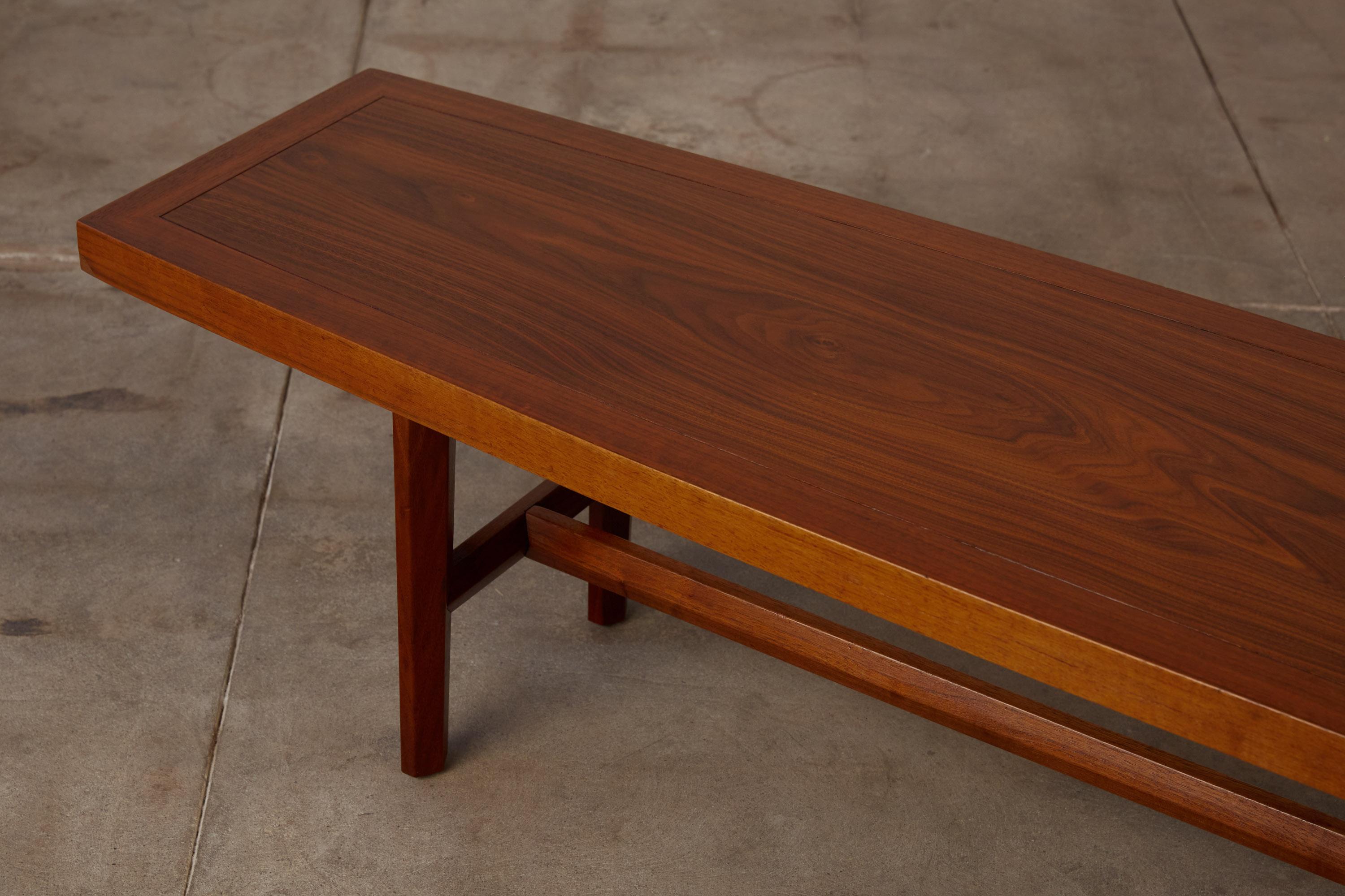 Oiled Widdicomb Walnut Coffee Table