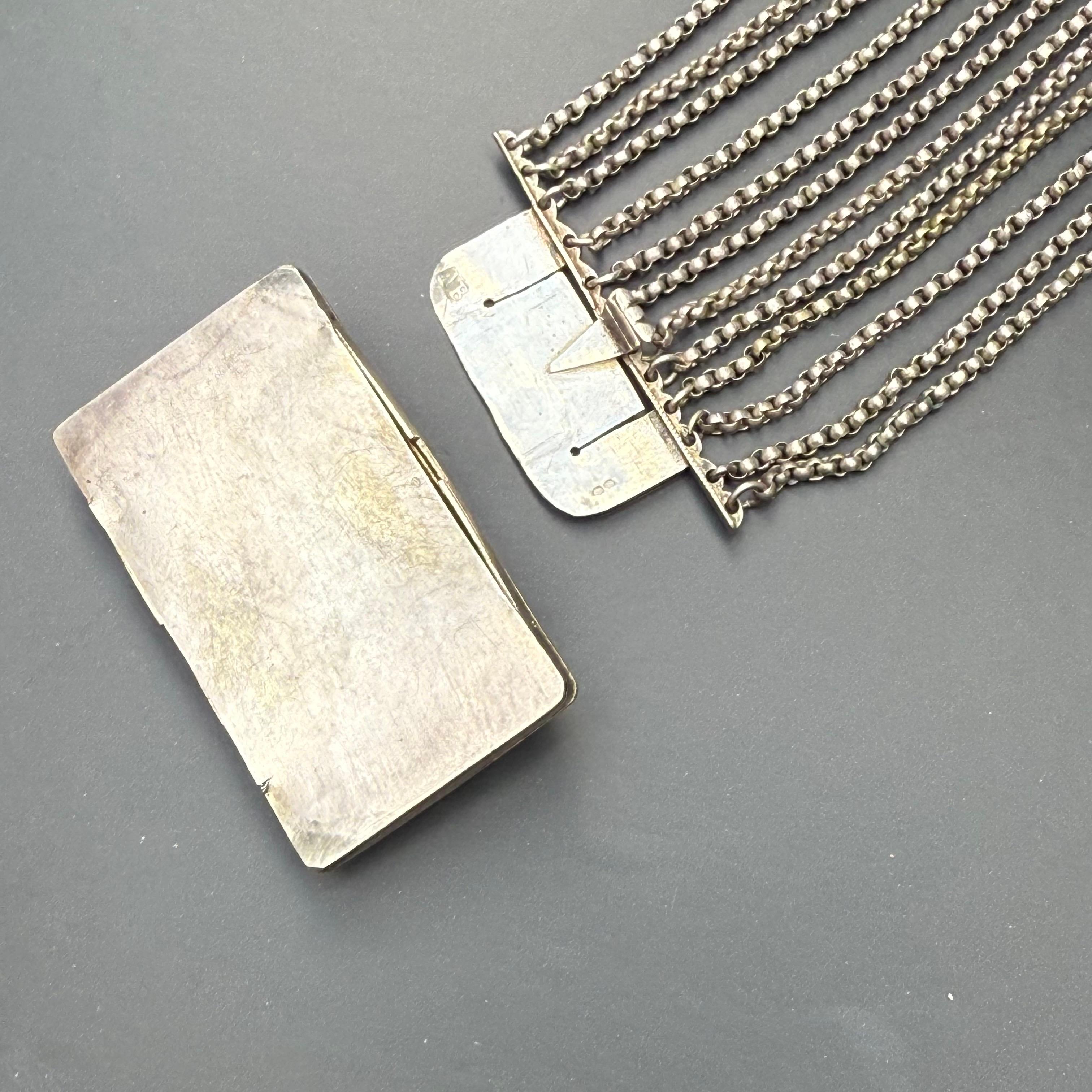 Brazalete ancho antiguo de oro dorado y plata con pasta de perlas de imitación en venta 6