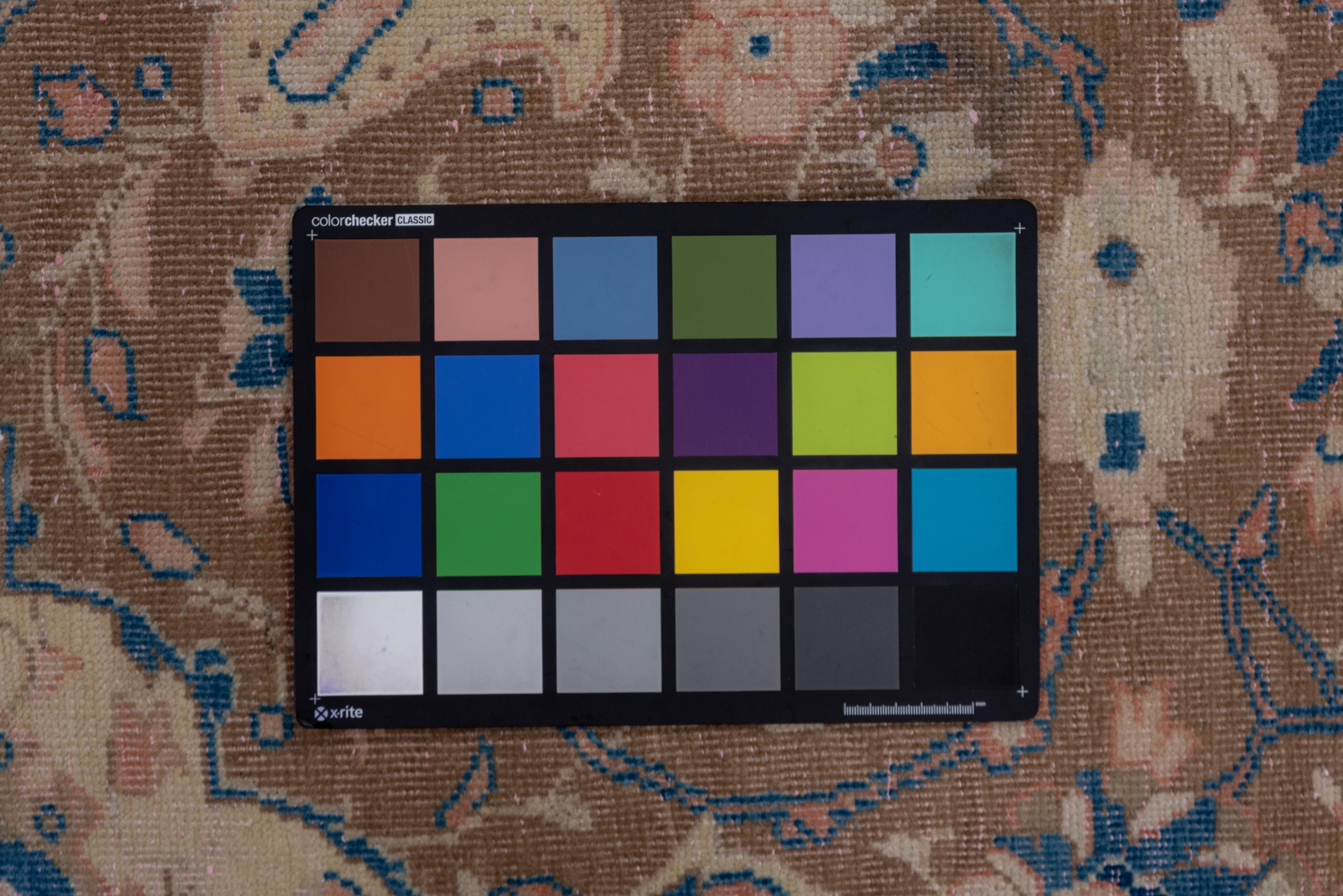 Ampio runner antico in Oushak, marrone, rosa e blu, anni '30 circa in vendita 1