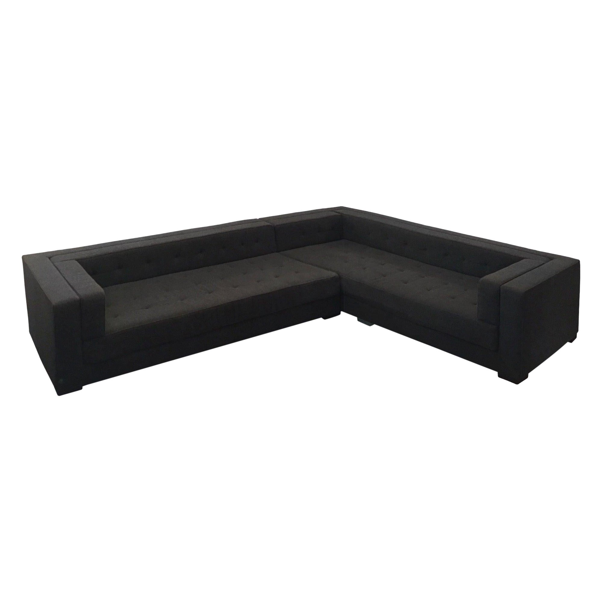 Breitarmiges Sofa, auf Bestellung gefertigt