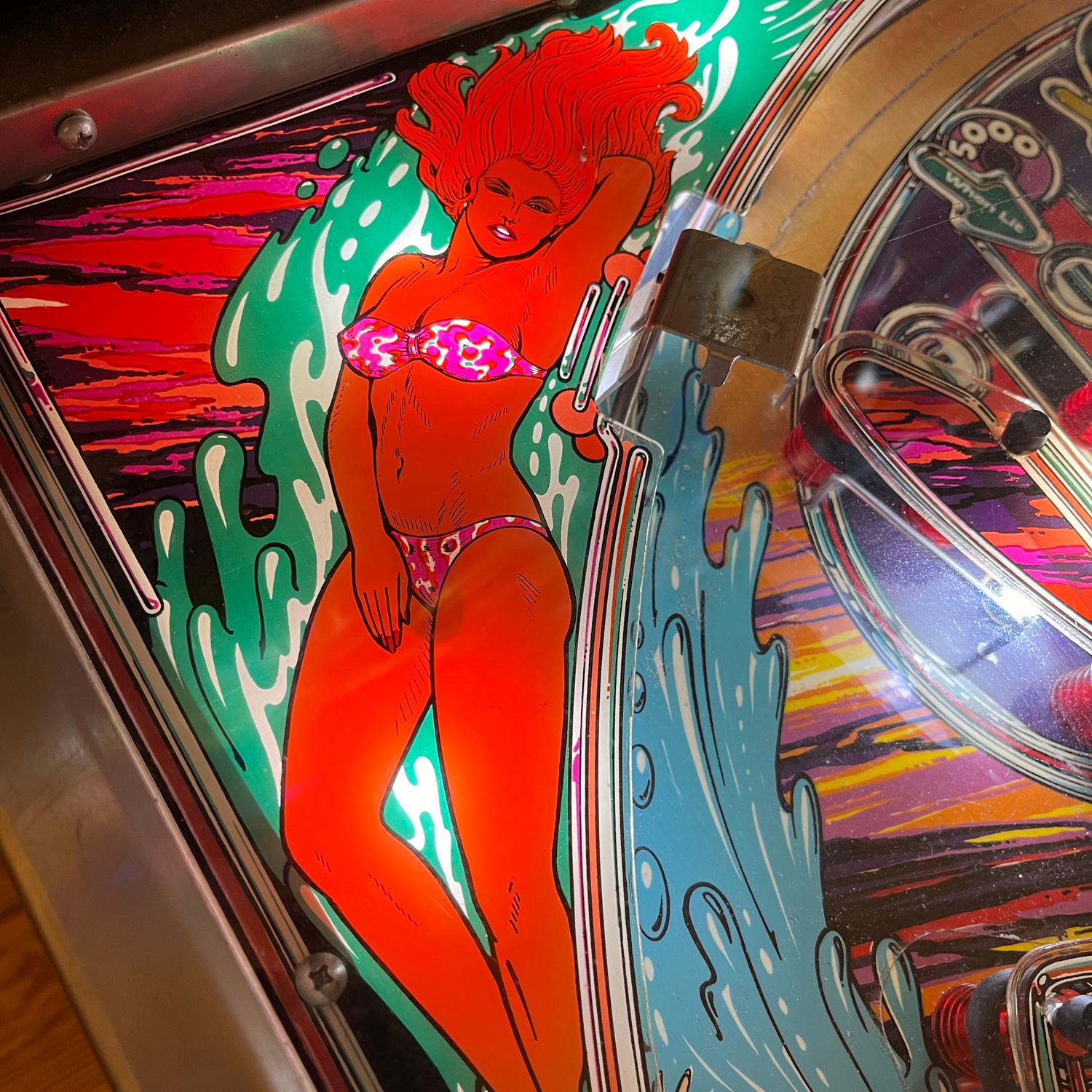 Late 20th Century Wide Body Future Spa Pinball Machine by Bally For Sale