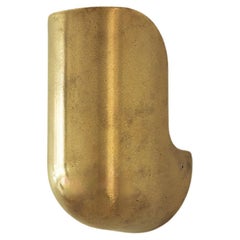 Aplique Contemporáneo Codo Ancho Latón Dorado by Henry Wilson