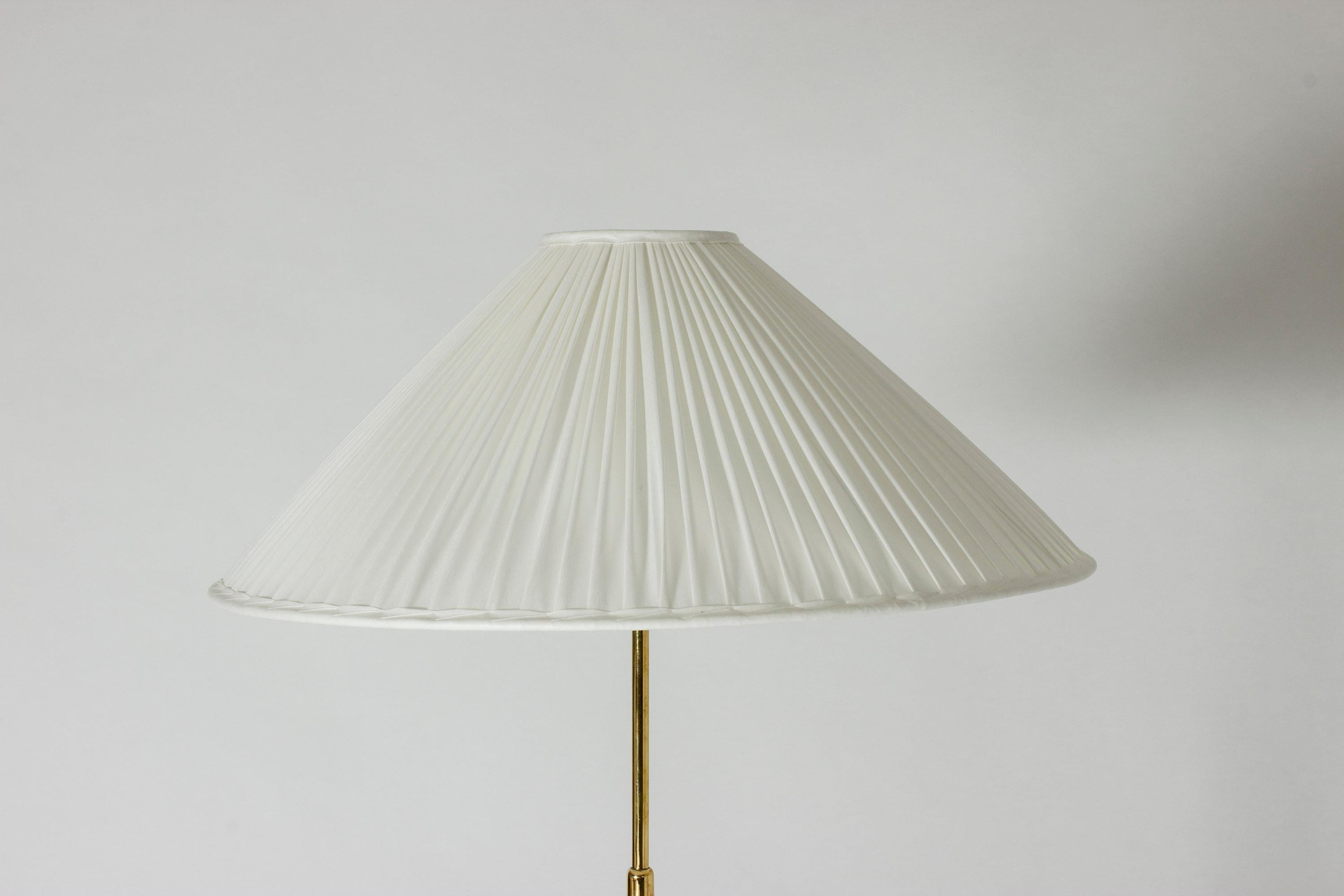 Swedish Wide-Brimmed Floor Lamp by Bertil Brisborg