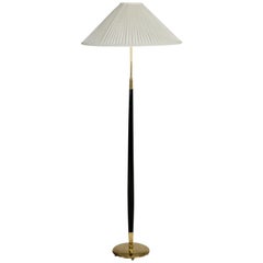 Wide-Brimmed Floor Lamp by Bertil Brisborg