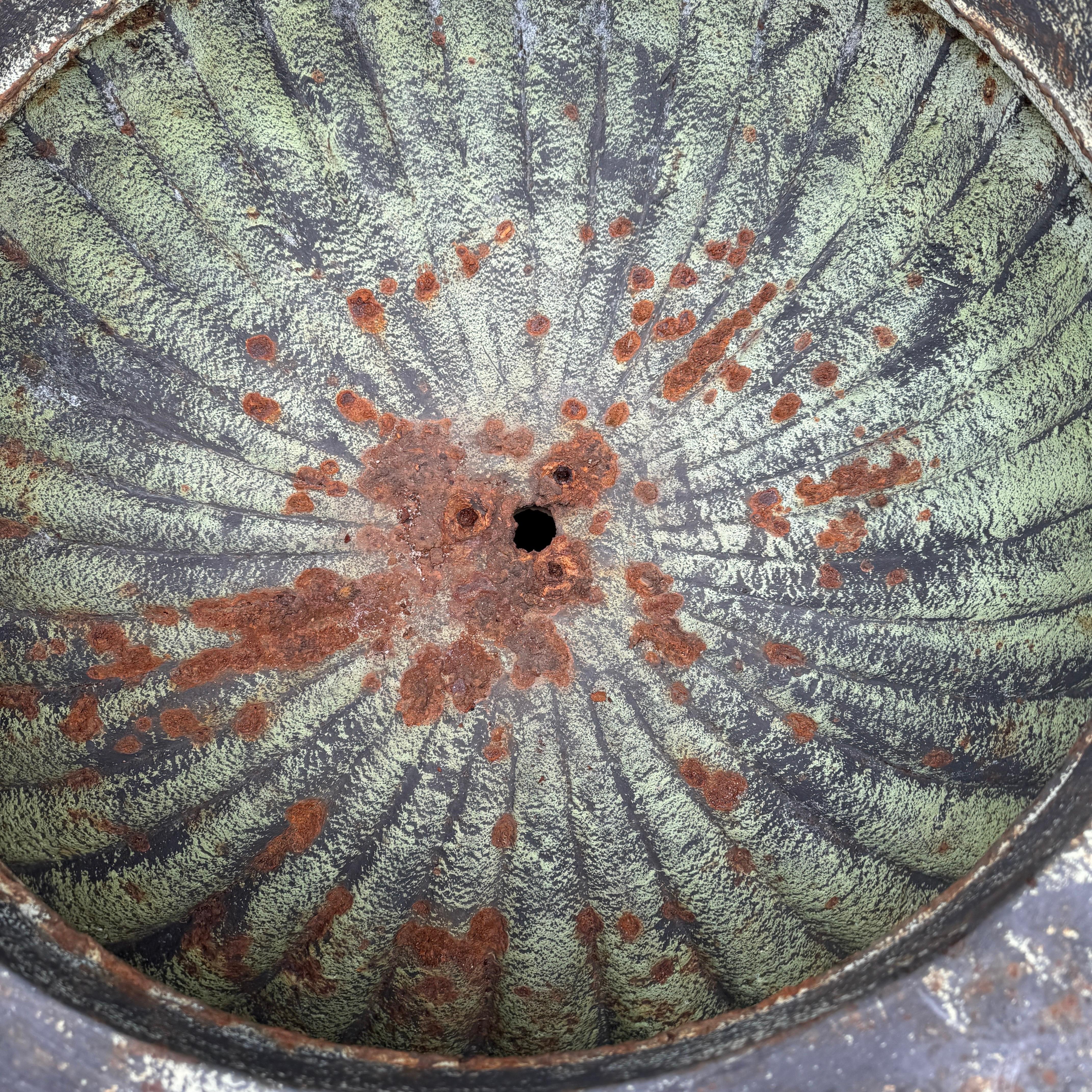 Large Wide-diameter Cast Iron Urn, Garden Planter For Sale 6