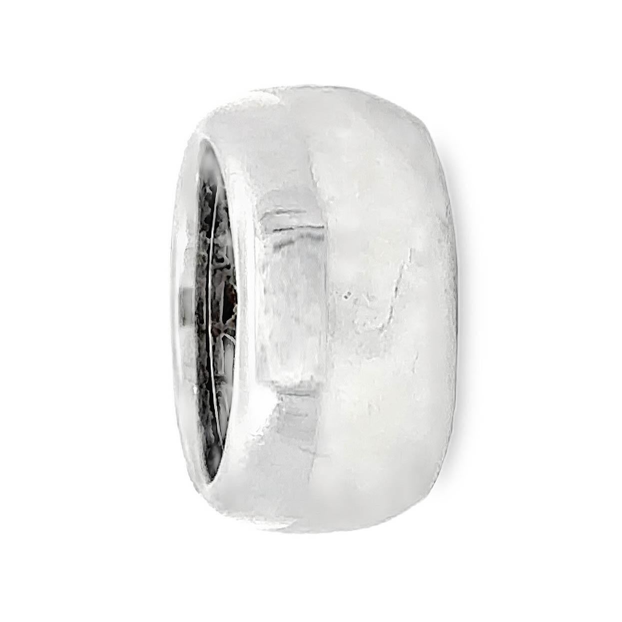 Bandring mit breitem Baguette-Diamant im Angebot 1