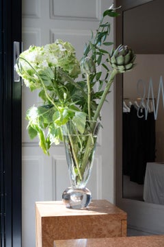 Vase en verre soufflé Wide Eden de Caia Leifsdotter