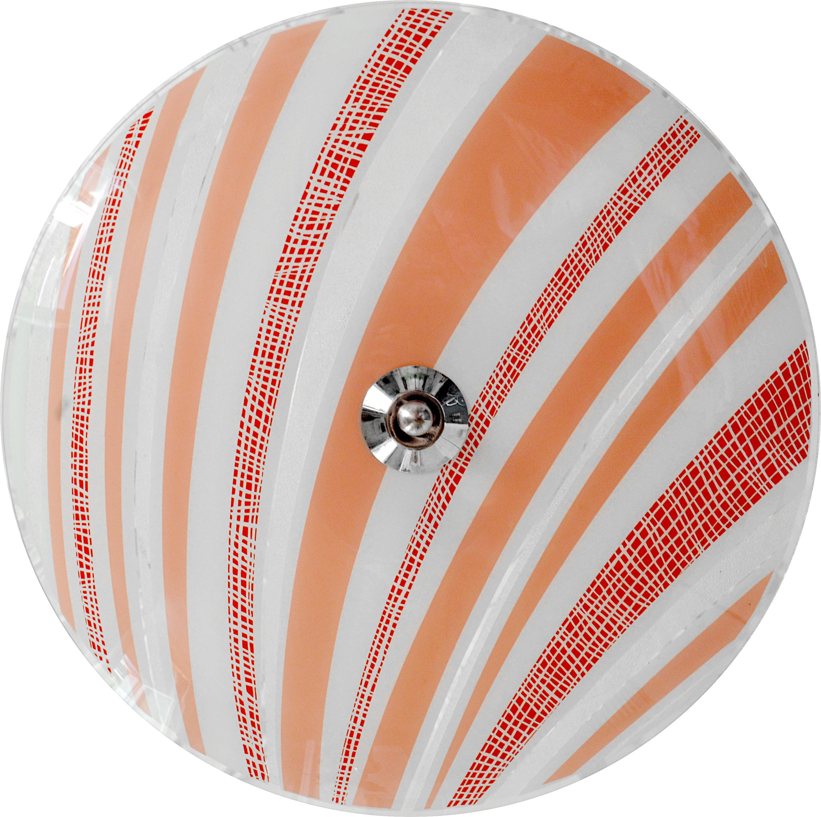 Early 20th Century MAXONADE Wide French Art Deco Modernist Pendant Chandelier 1920 For Sale