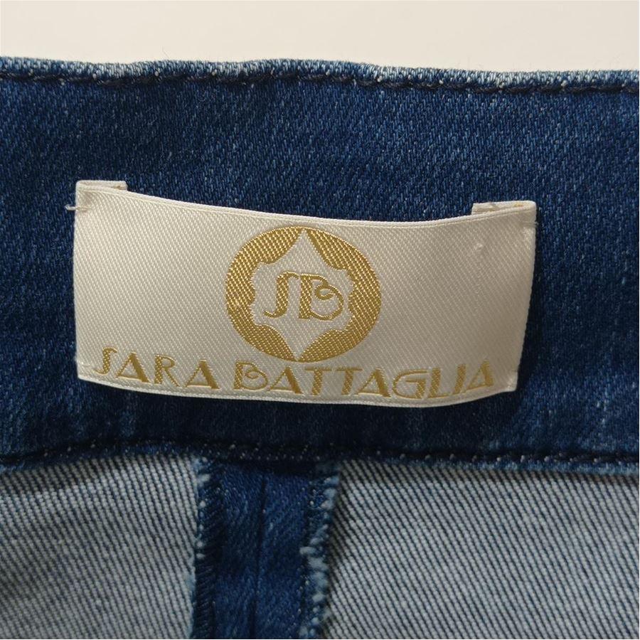 Purple Sara Battaglia Wide jeans size 44