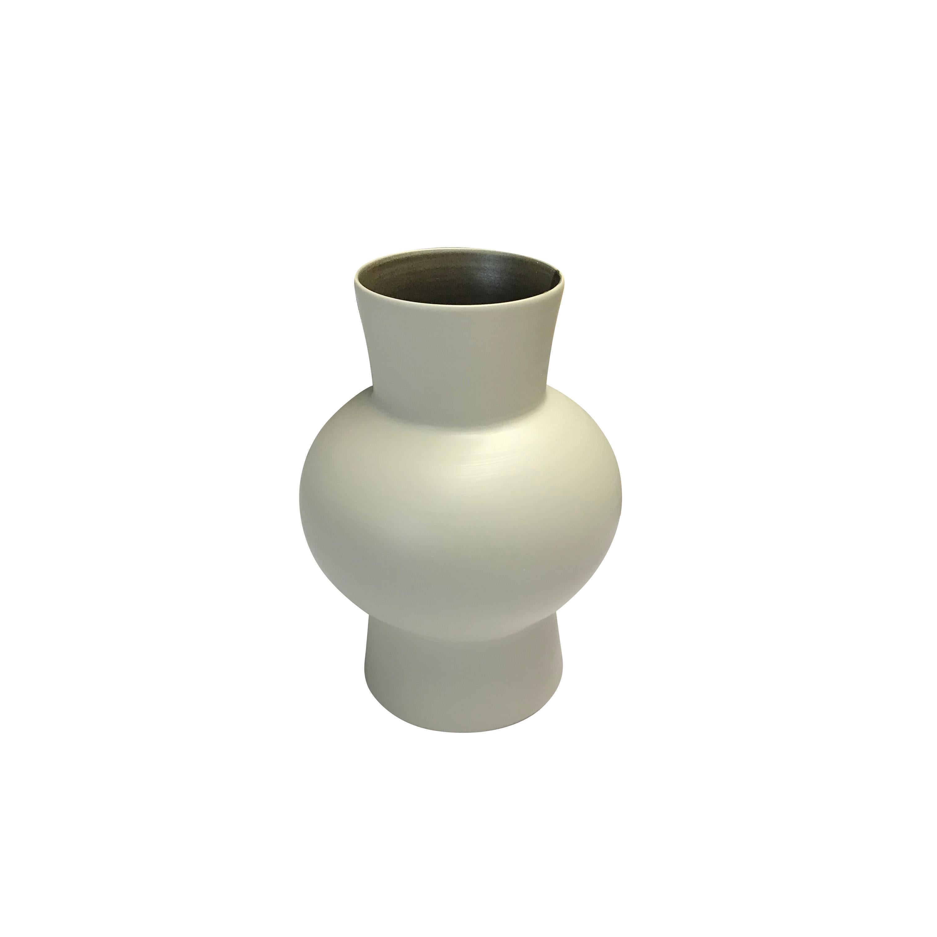 Wide Neck Fine Ceramic Large Vase, Italy, Contemporary In New Condition In New York, NY