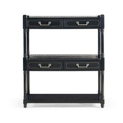 Wide Painted Etagere