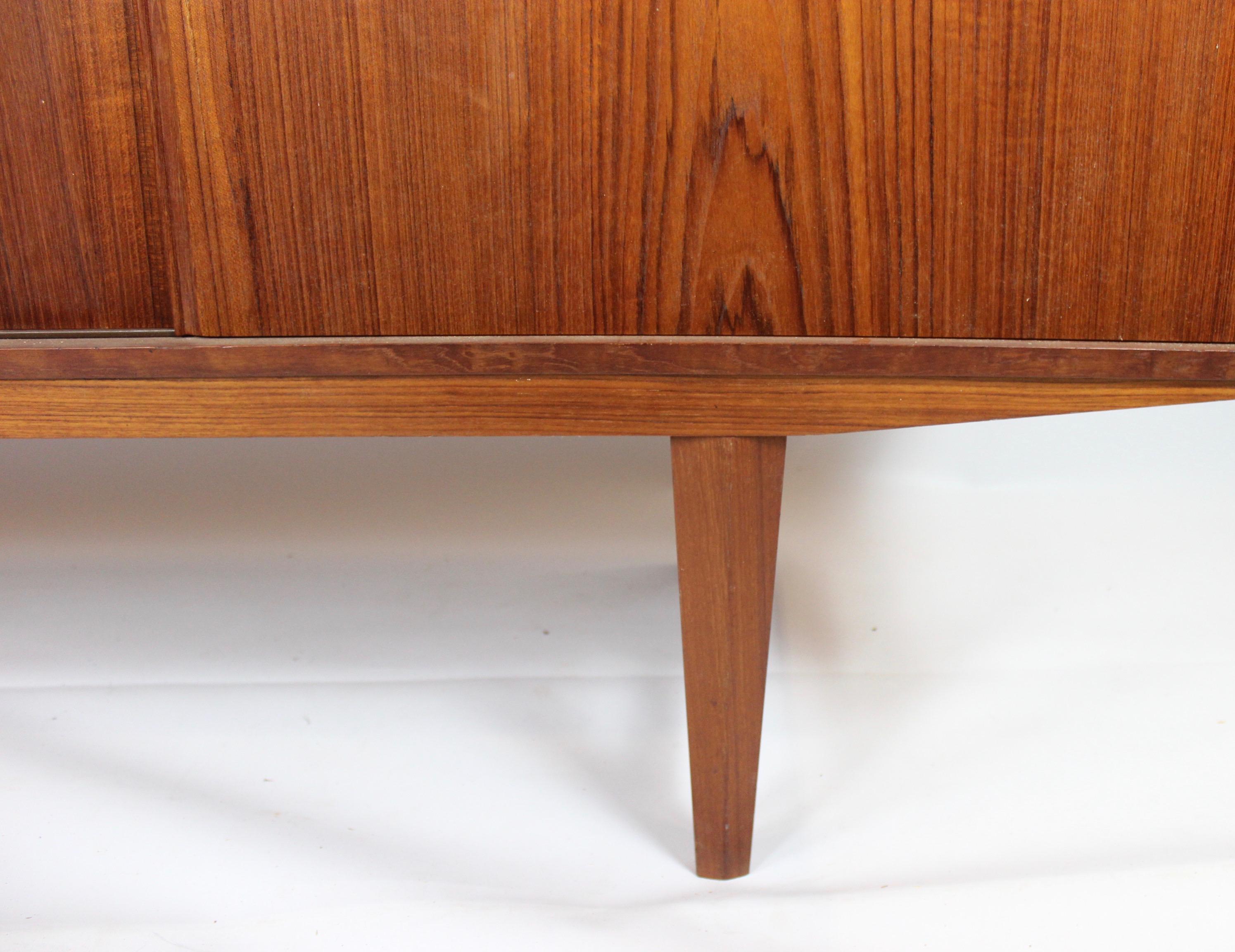 Scandinavian Modern Wide Sideboard in Teak of Danish Design from the 1960s