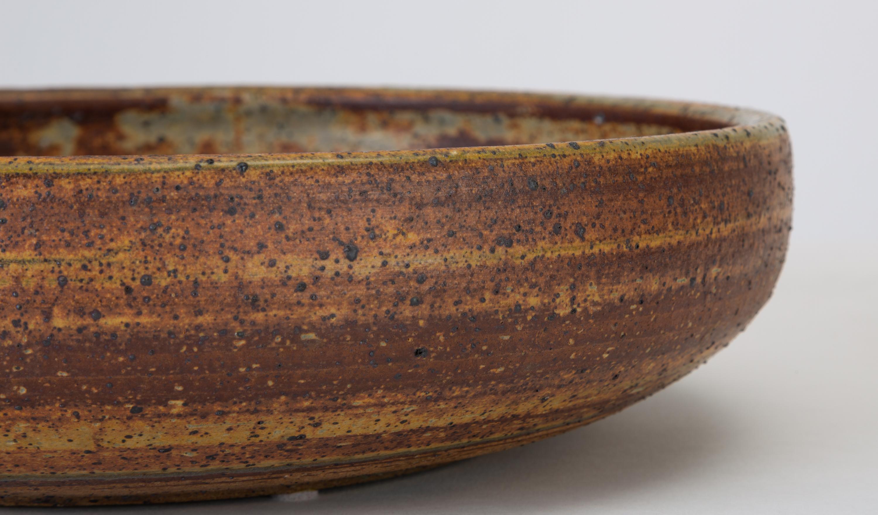Wide Stoneware Bowl 1