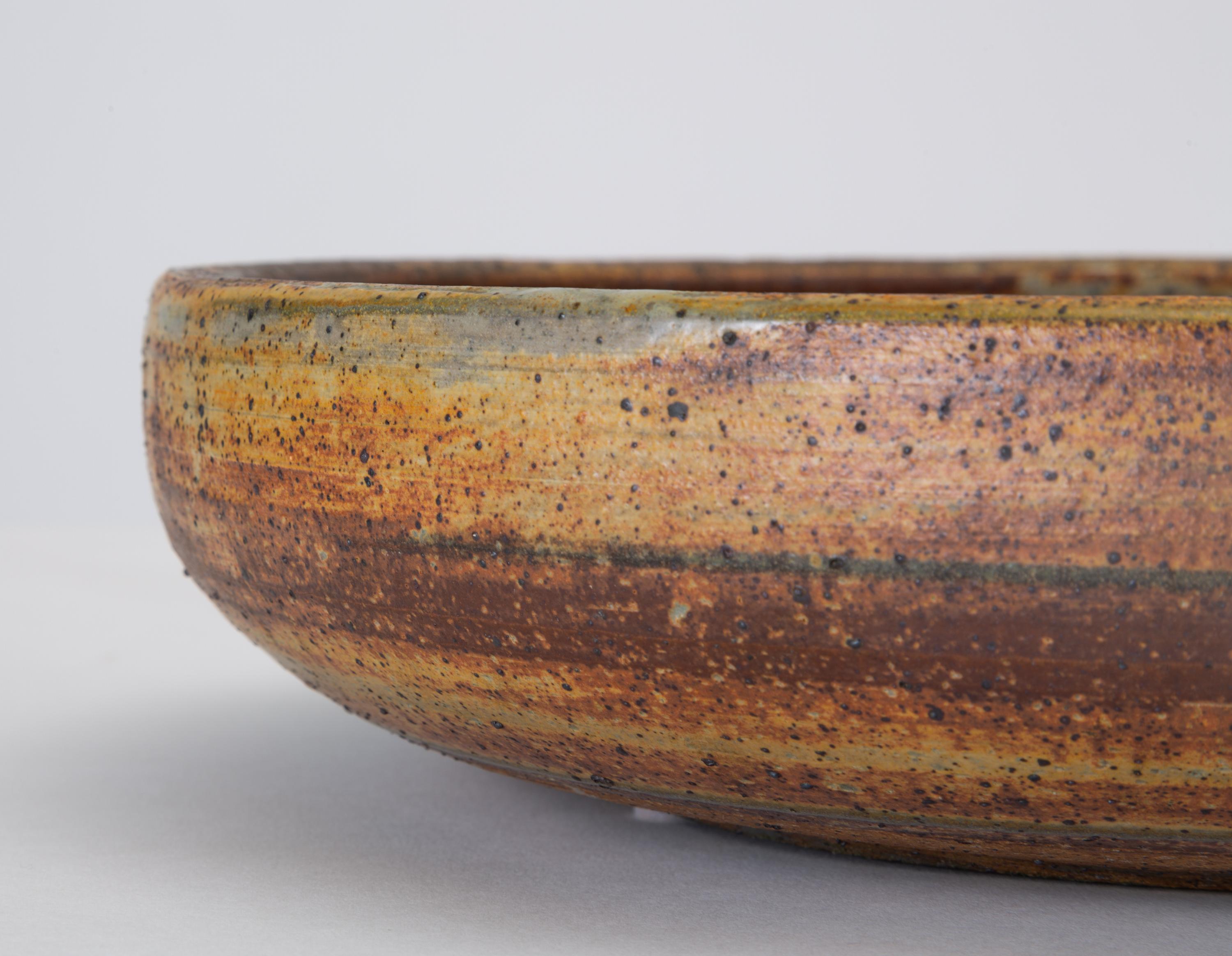 Wide Stoneware Bowl 2