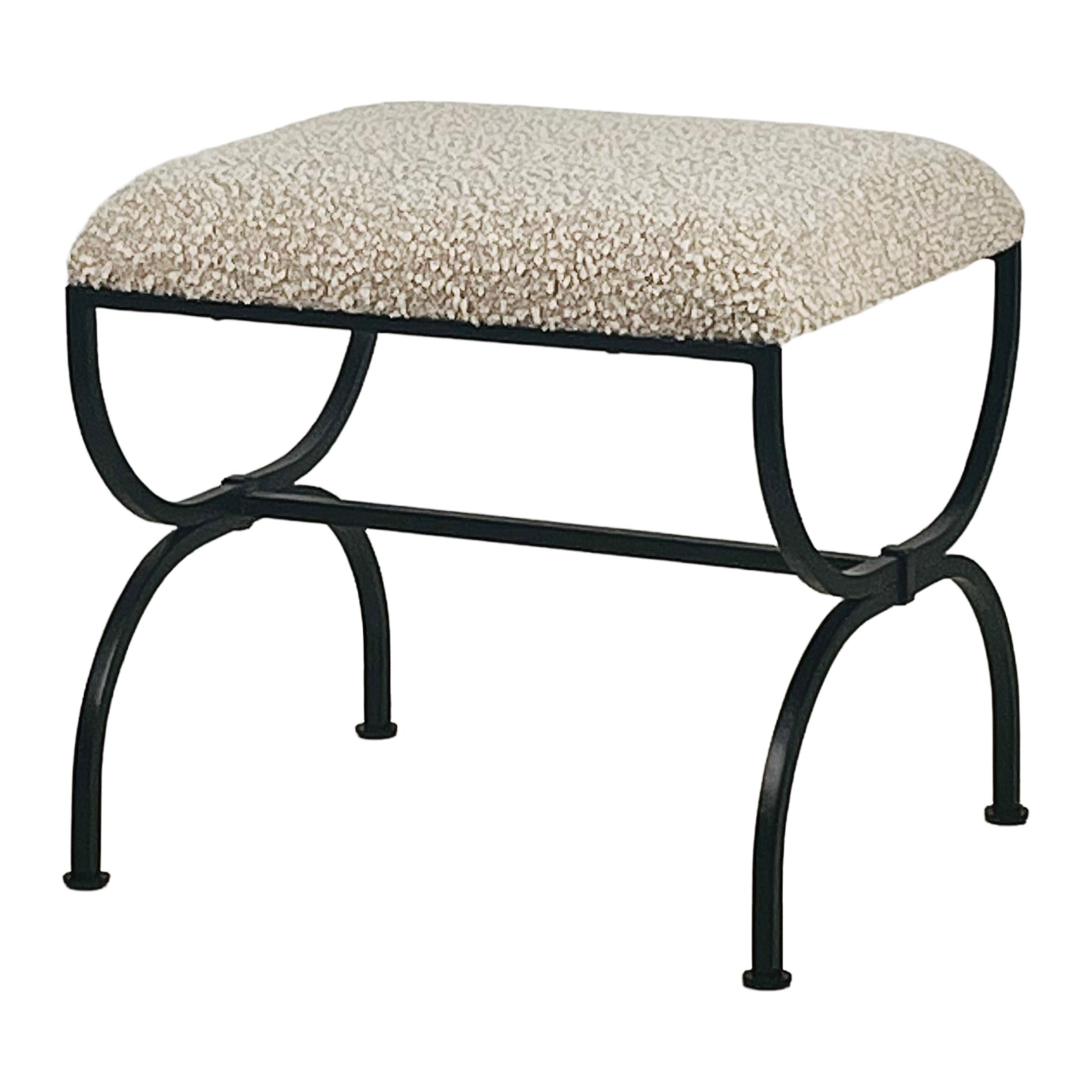 Taburete ancho "Strapontin" de Design Frères, en COM