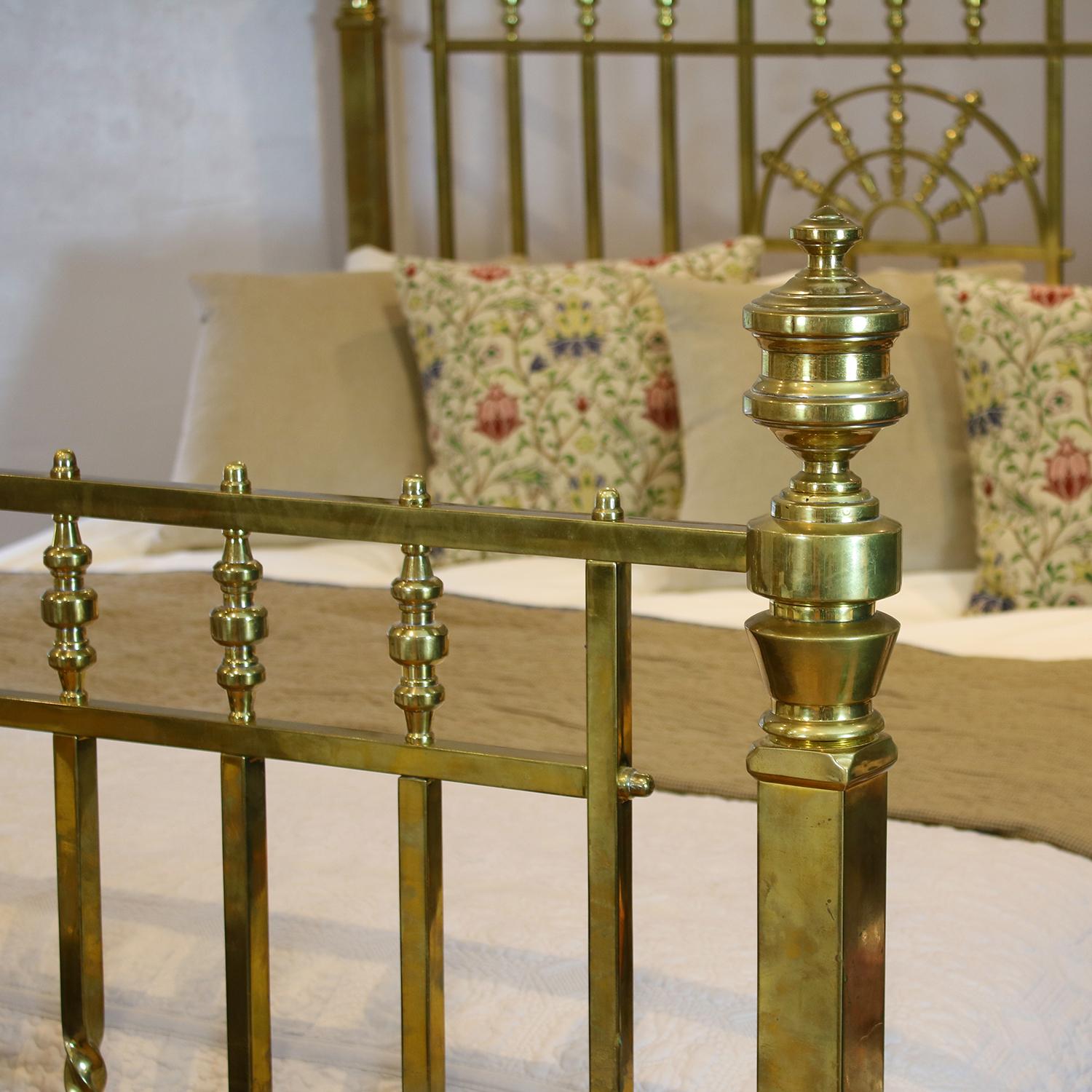 victorian brass bed