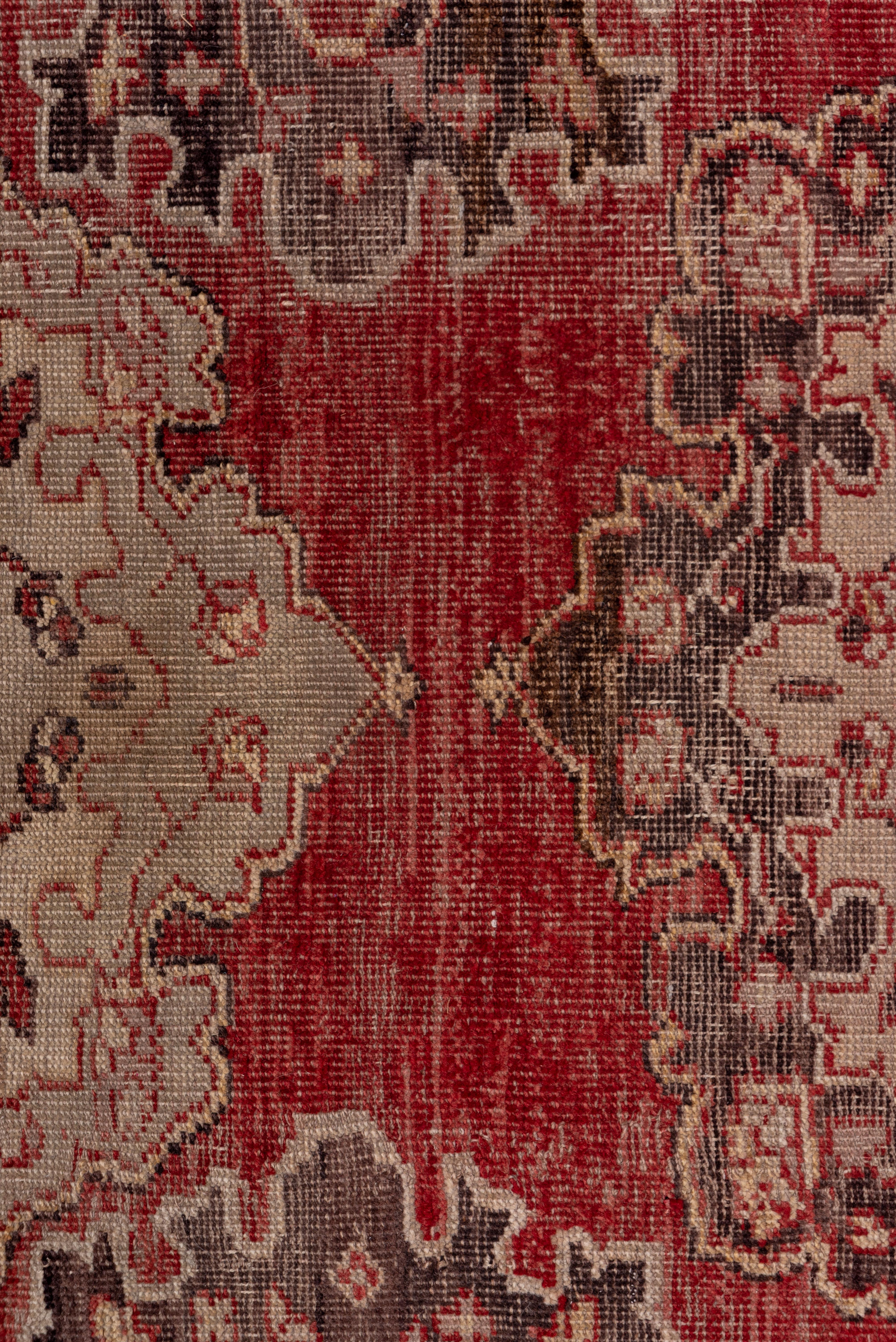 Oushak-Läufer im Vintage-Stil im Angebot 1