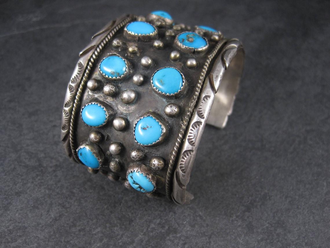 turquoise cuff bracelet vintage