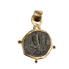 Widow's Mite/3 Ears of Grain 22kt Pendant (pendant only)