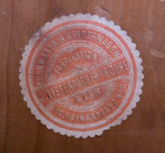 Wien art nouveau J.Tiefenracher Söhhne Chest