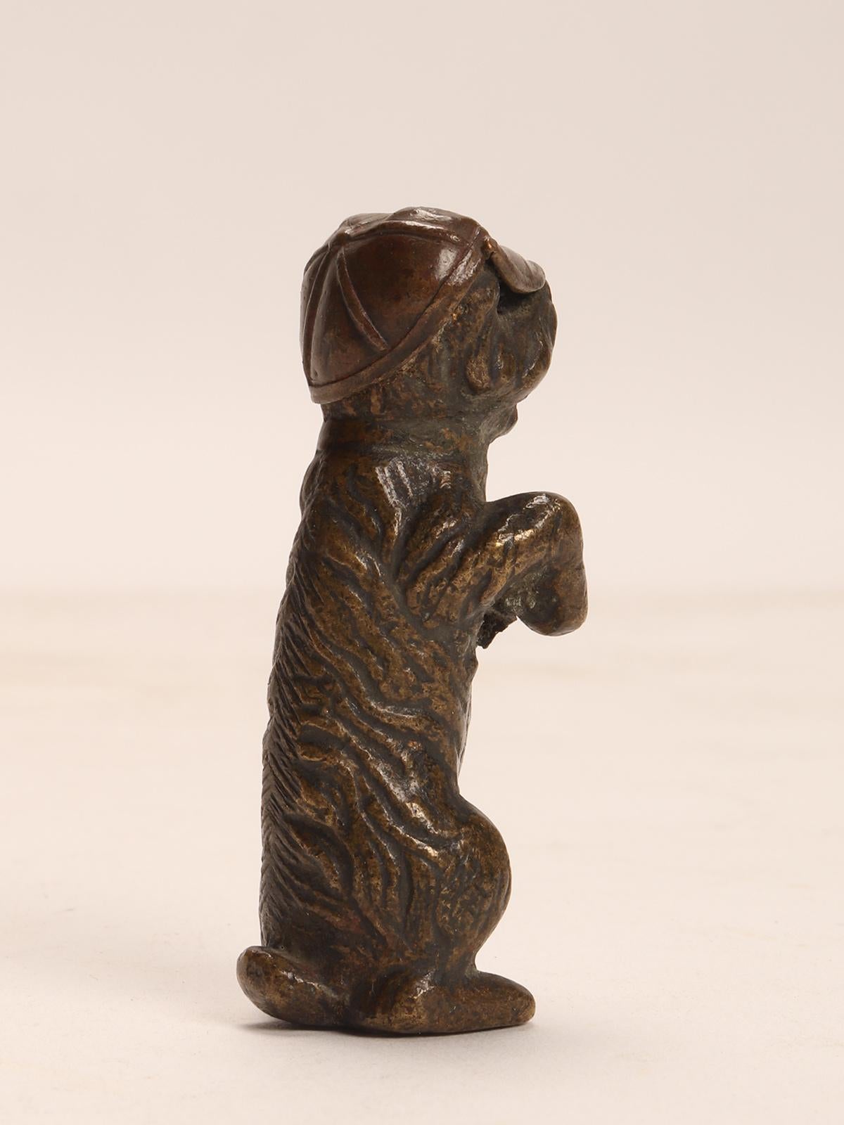 Wiener Bronze: a Dog Terrier, Austria 1890 For Sale 2