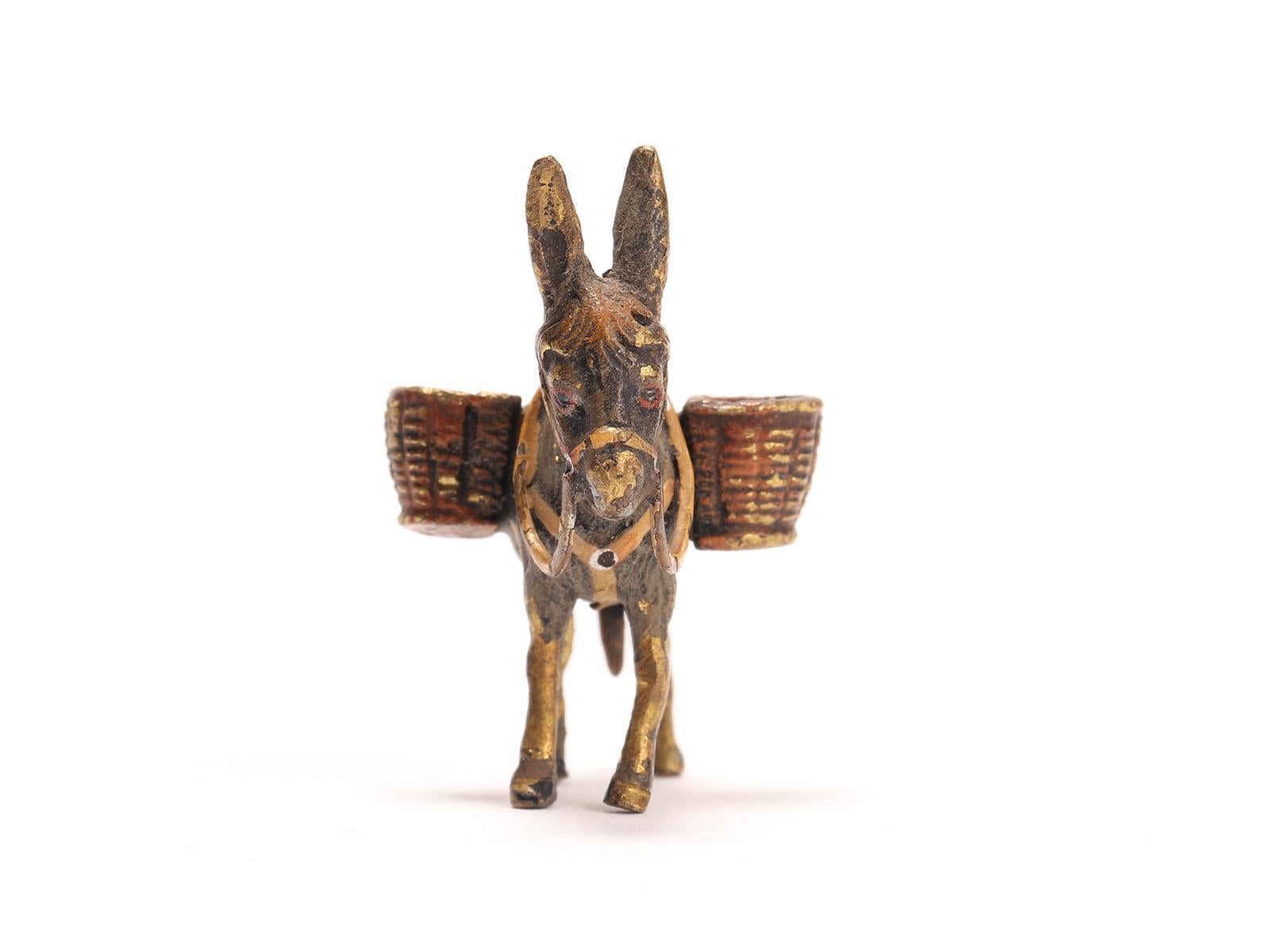 Wiener bronze : une mule, Autriche 1890. Bon état - En vente à Milan, IT