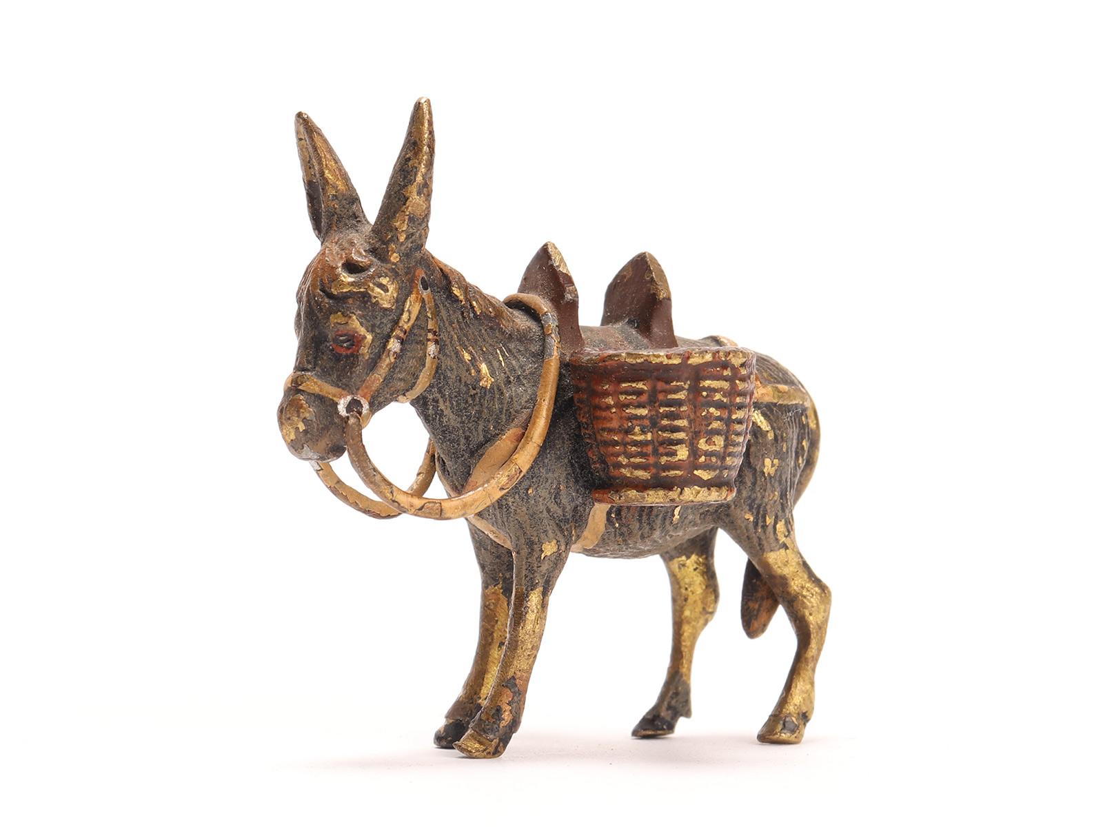 XIXe siècle Wiener bronze : une mule, Autriche 1890. en vente