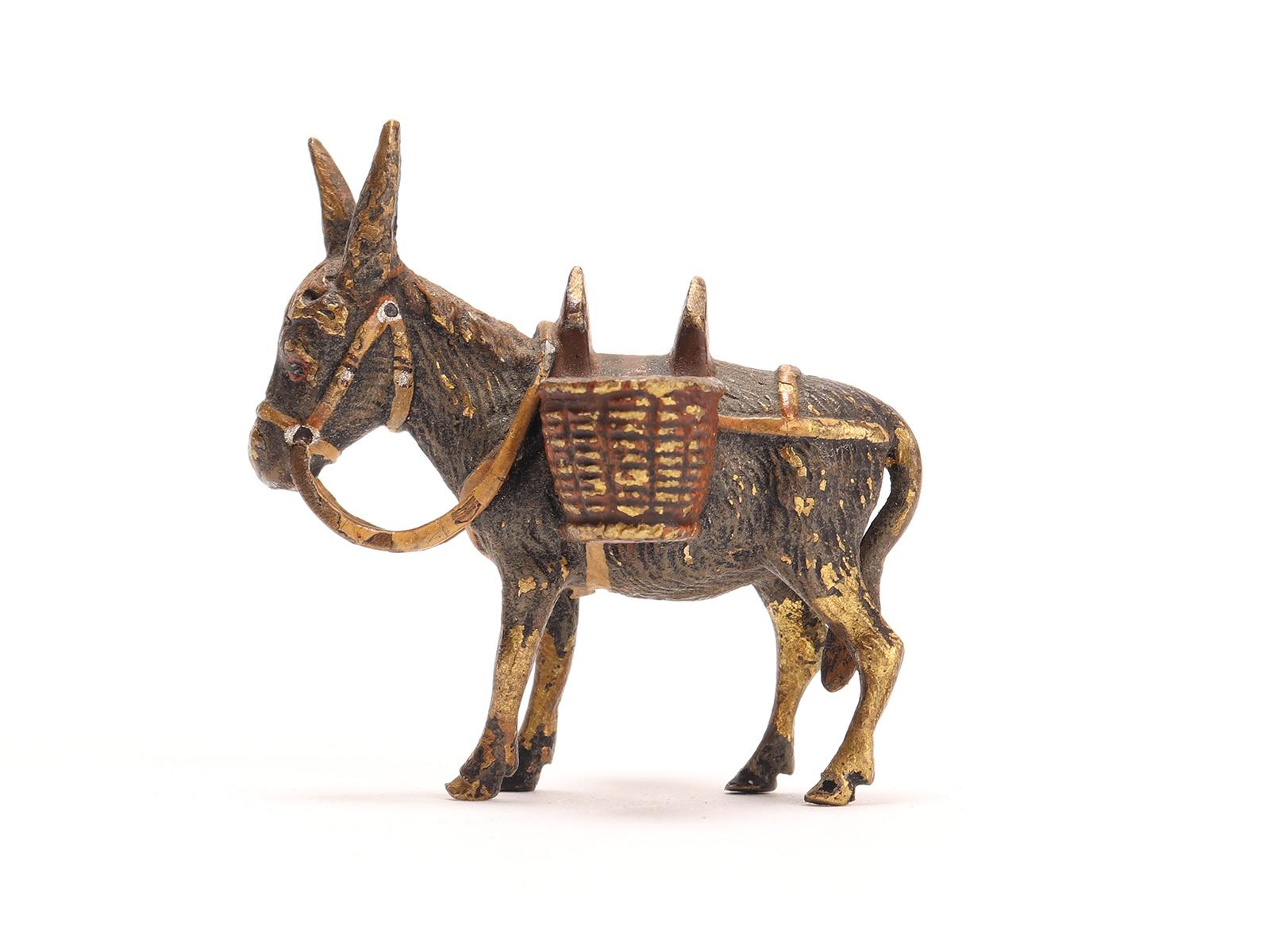 Bronze Wiener bronze : une mule, Autriche 1890. en vente