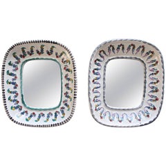 Miroirs autrichiens Wiener Keramik