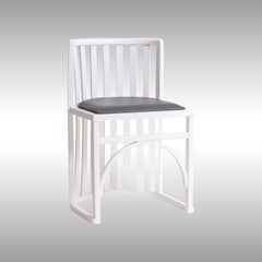 Wiener Werkstaette Attributed Early Viennese Josef Hoffmann Chair 1905, Original