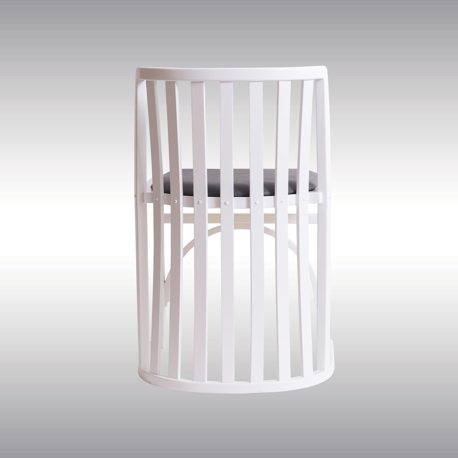 Vienna Secession Wiener Werkstaette Attributed Early Viennese Josef Hoffmann Chair 1905, Original